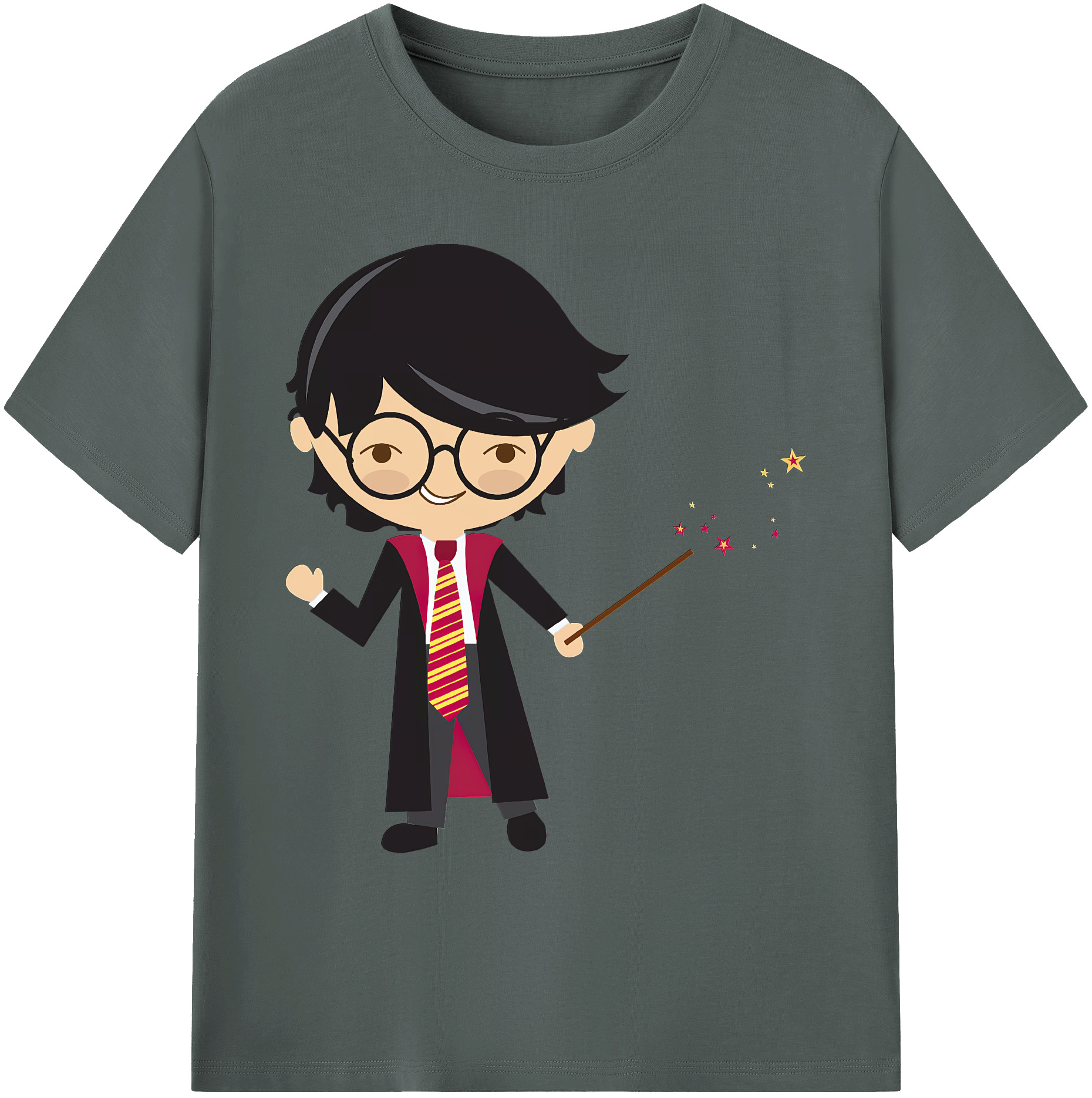 （画像用） Harry Potter ハリー・ポッターシリーズ 綿100％ メンズ半袖Tシャツ｜肌触りやわらか＆通気性